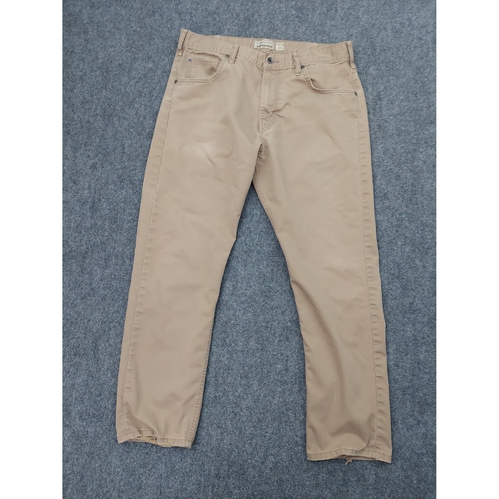 Patagonia Pants Mens 36x30 Beige Cotton Worn Wear Chino Distressed Khaki